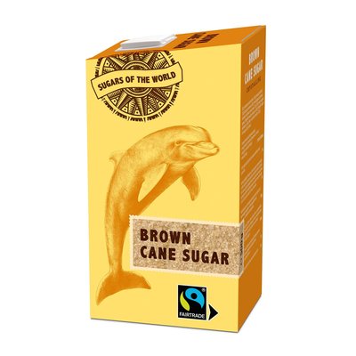 Bild von Wiener Zucker Brauner Rohrzucker kristallin