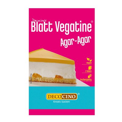 Bild von Decocino Blatt Vegatine Agar-Agar