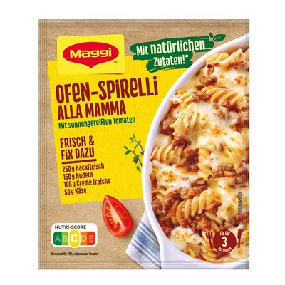 Bild von MAGGI Fix Ofen-Spirelli alla Mamma