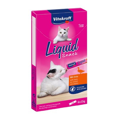 Bild von Vitakraft Liquid Snack mit Ente 6er