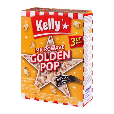 Bild von Kelly's Mikrowellenpopcorn Golden Pop