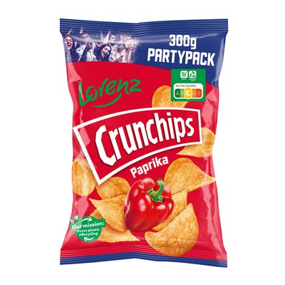 Bild von Lorenz Crunchips Paprika Partypack