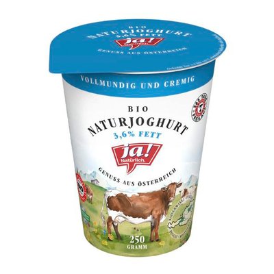 Bild von Ja! Natürlich Joghurt Natur 3.6%
