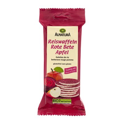 Bild von Alnatura Reiswaffeln Rote Bete & Apfel