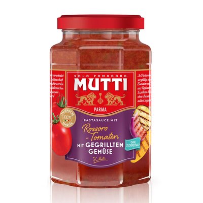 Bild von Mutti Tomatensauce mit gegrilltem Gemüse