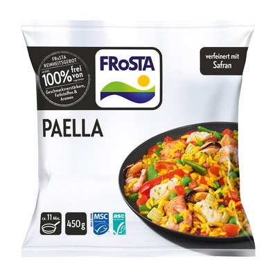 Bild von Frosta Paella mit Meeresfrüchten