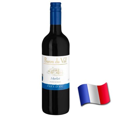 Bild von Baron du Val Merlot