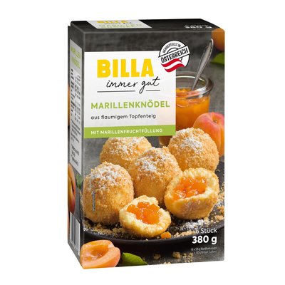 Bild von BILLA Marillenknödel
