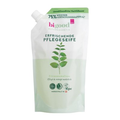 Bild von bi good Pflegeseife Zitronenmelisse Nachfüllbeutel