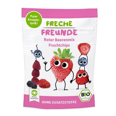 Bild von Freche Freunde Fruchtchips Roter Beerenmix