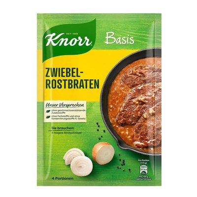 Bild von Knorr Basis für Zwiebelrostbraten