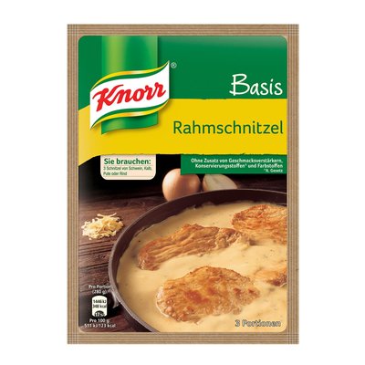 Bild von Knorr Basis für Rahmschnitzel