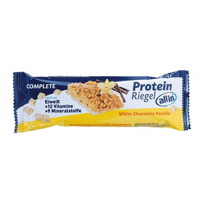 Bild von Allin Protein Riegel White Choco Vanilla