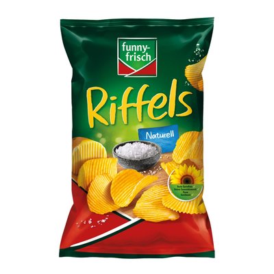 Bild von Funny Frisch Riffels Chips Naturell