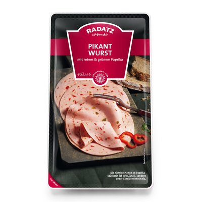 Bild von Radatz Pikantwurst Geschnitten