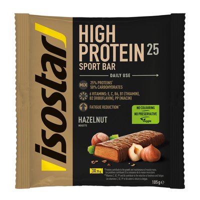 Bild von Isostar High Protein Riegel Haselnuss 3er