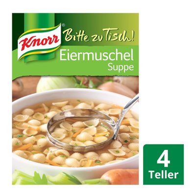 Bild von Knorr Bitte zu Tisch Eiermuschelsuppe