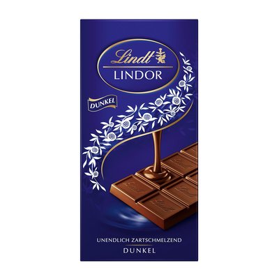 Bild von Lindt Lindor Noir Tafel