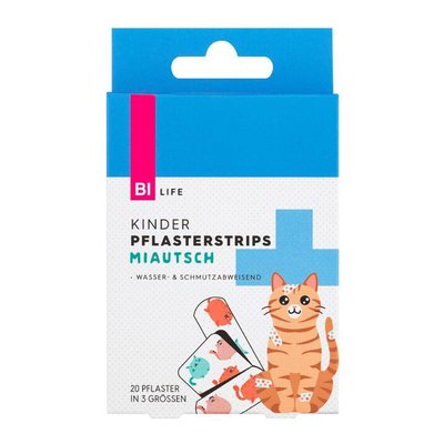 Bild von BI LIFE Kinder Pflasterstrips Miautsch