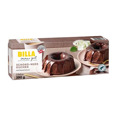 Bild von BILLA Schoko Nuss Kuchen