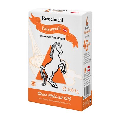 Bild von Rösselmehl Weizenperle Weizen Glatt