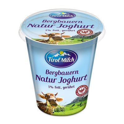 Bild von Tirol Milch Naturjoghurt 1%