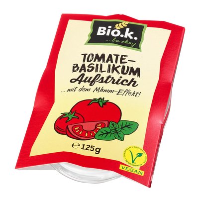 Bild von Bio.k. Tomate-Basilikum Aufstrich