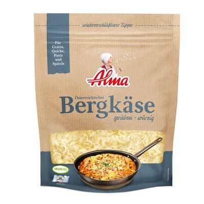 Bild von Alma Bergkäse gerieben