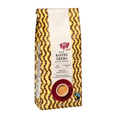 Bild von Ja! Natürlich Kaffee Crema Ganze Bohne
