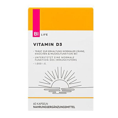 Bild von BI LIFE Vitamin D3 Kapseln
