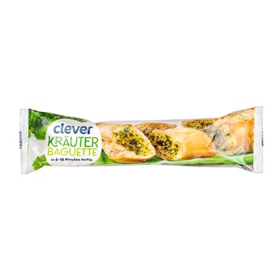 Bild von Clever Kräuterbaguette
