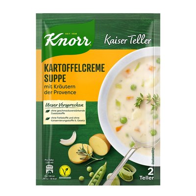 Bild von Knorr Kaiserteller Kartoffelcreme Suppe
