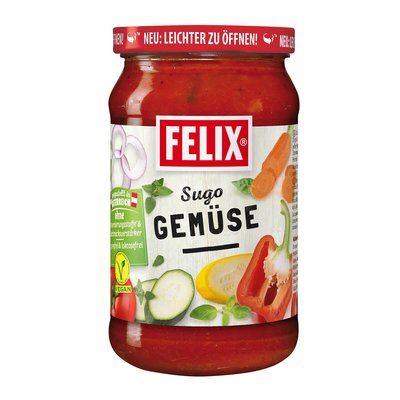 Bild von Felix Sugo mit Gemüse