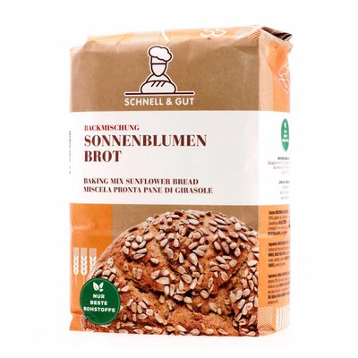 Bild von Schnell & Gut Backmischung für Sonnenblumenbrot
