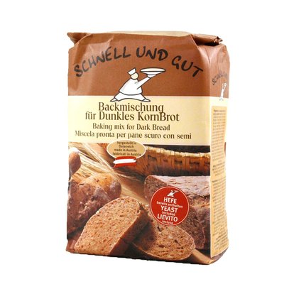 Bild von Schnell & Gut Backmischung für Dunkles Kornbrot