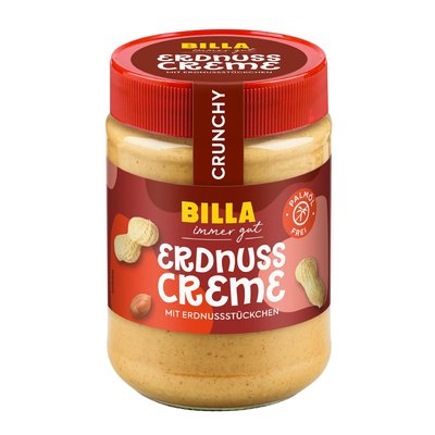 Bild von BILLA Erdnusscreme Crunchy