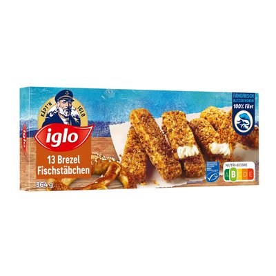 Bild von Iglo Brezel Fischstäbchen