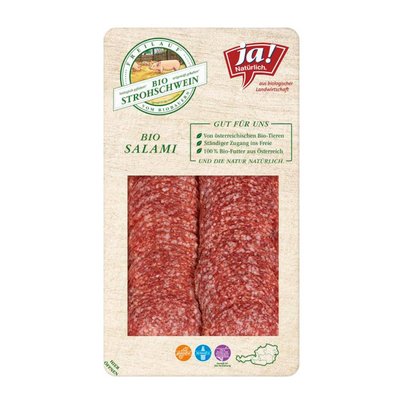 Bild von Ja! Natürlich Salami Geschnitten