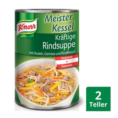 Bild von Knorr Meisterkessel Kräftige Rindsuppe