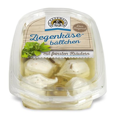 Bild von Ziegenkäsebällchen mit feinen Kräutern - Die Käsemacher