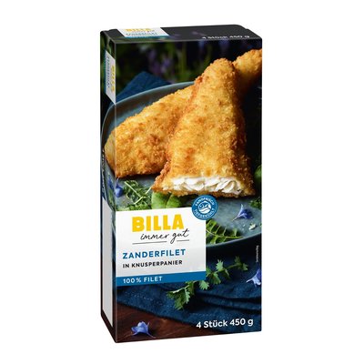 Bild von BILLA Zander in Knusperpanier