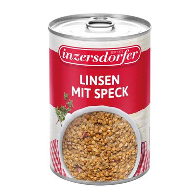 Bild von Inzersdorfer Linsen mit Speck