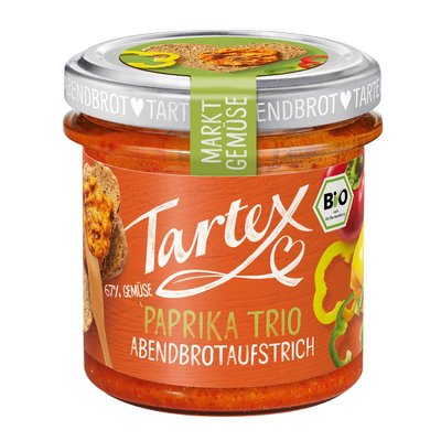 Bild von Tartex Paprika Trio Aufstrich