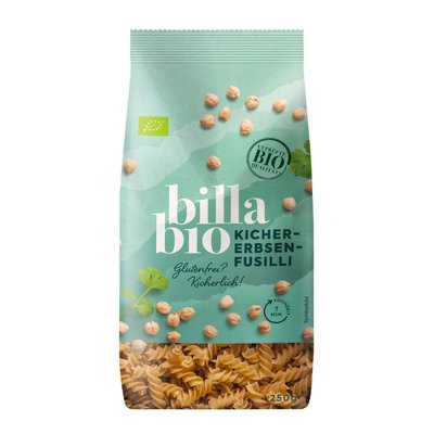 Bild von BILLA Bio Kichererbsen Fusilli
