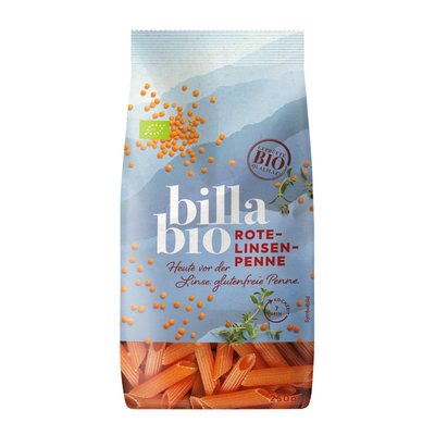 Bild von BILLA Bio Rote Linsen Penne