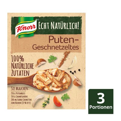 Bild von Knorr Echt Natürlich! Putengeschnetzeltes