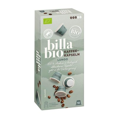 Bild von BILLA Bio Kapseln Lungo kompostierbar