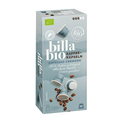Bild von BILLA Bio Kapseln Cremoso kompostierbar
