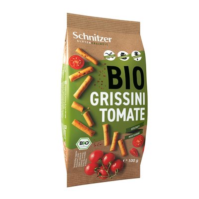 Bild von Schnitzer Grissini Tomate Glutenfrei