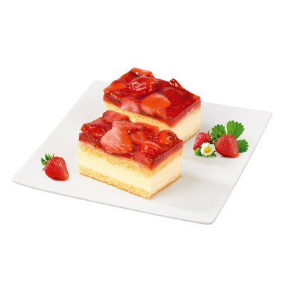 Bild von Erdbeer-Joghurtschnitte 2er